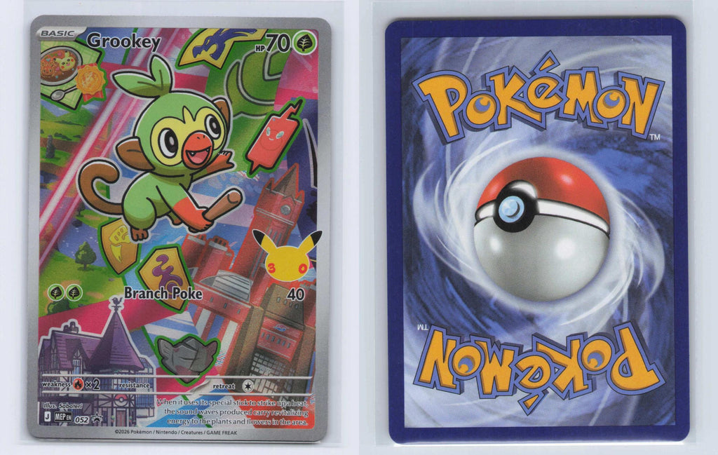 (#052) Grookey - Holo [ME: Mega Evolution Promo]