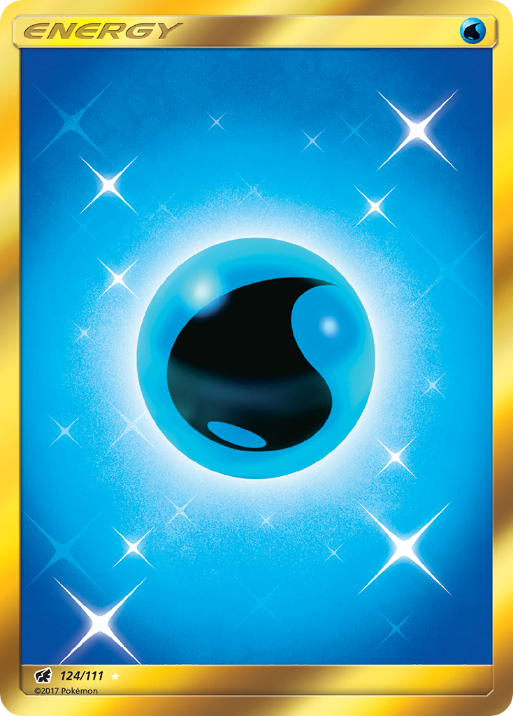 (#124/111) Water Energy - Holo [Crimson Invasion]