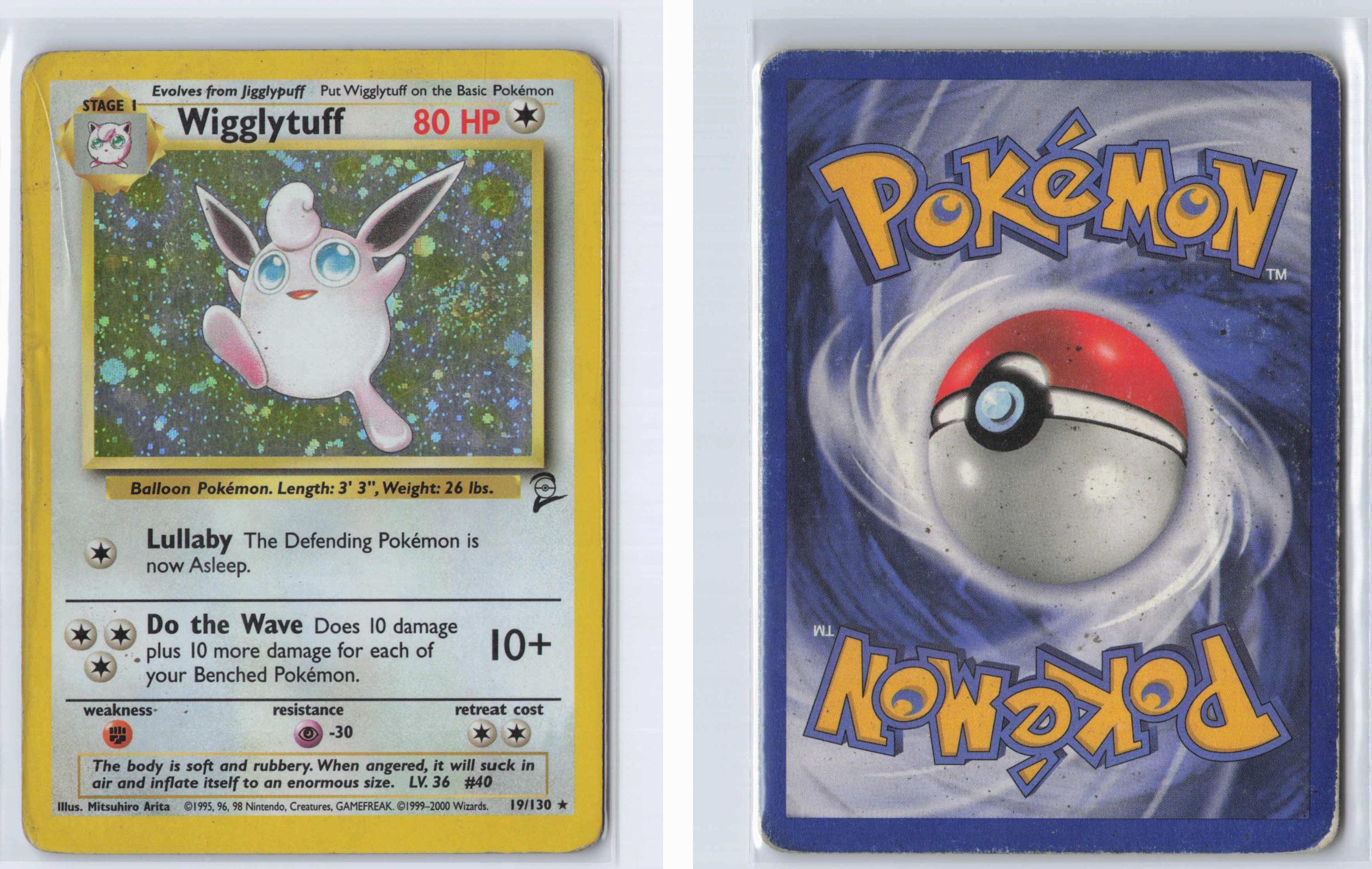 (#19/130) Wigglytuff - Holo [Base Set 2]