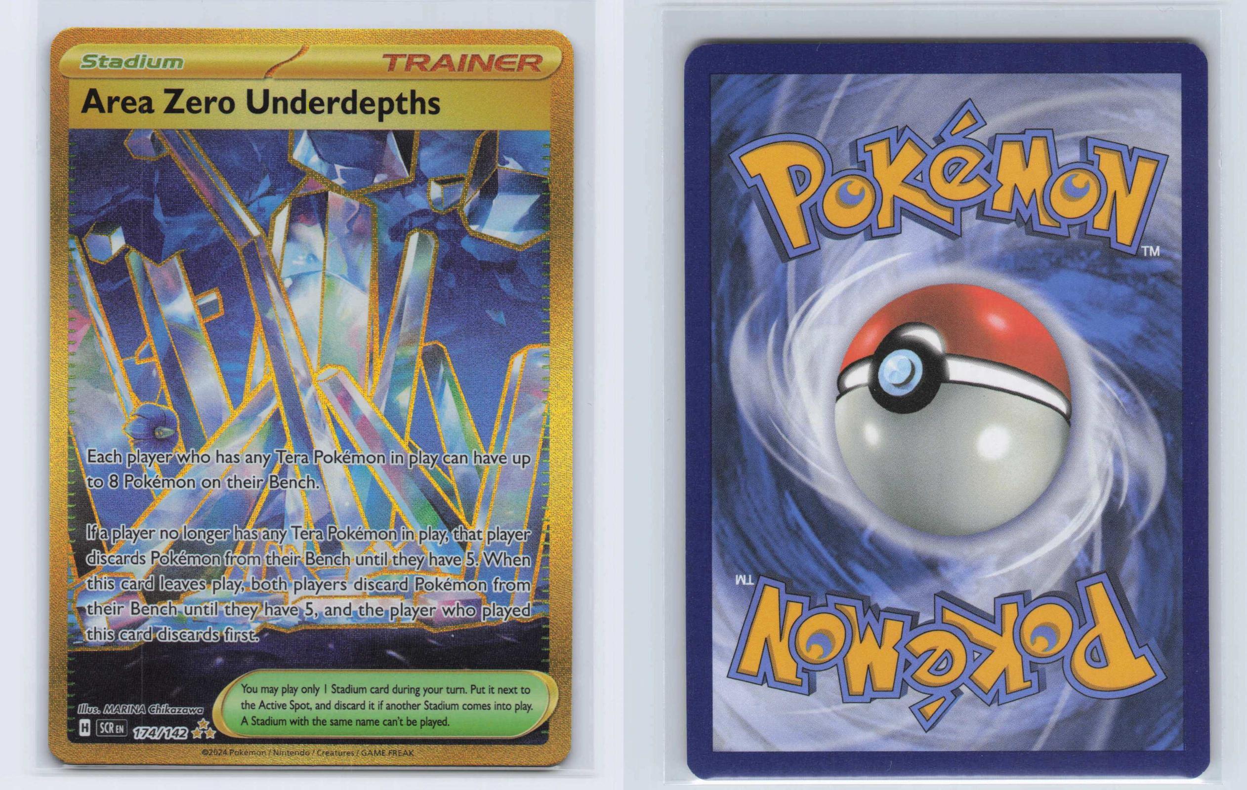 (#174/142) Area Zero Underdepths - Holo [Stellar Crown]
