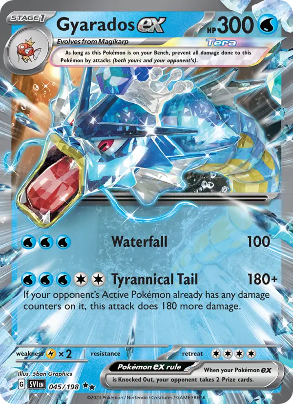 (#045/198) Gyarados ex [Scarlet & Violet: S&V Base Set]
