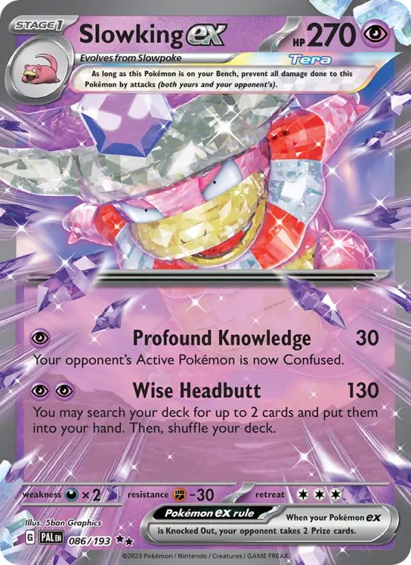 (#086/193) Slowking ex [Scarlet & Violet: Paldea Evolved]