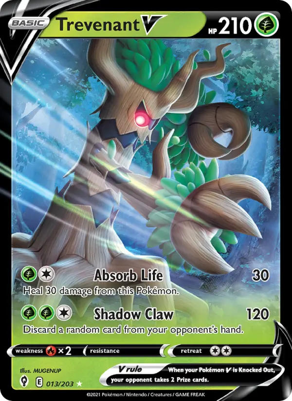 (#013/203) Trevenant V [Sword & Shield: Evolving Skies]