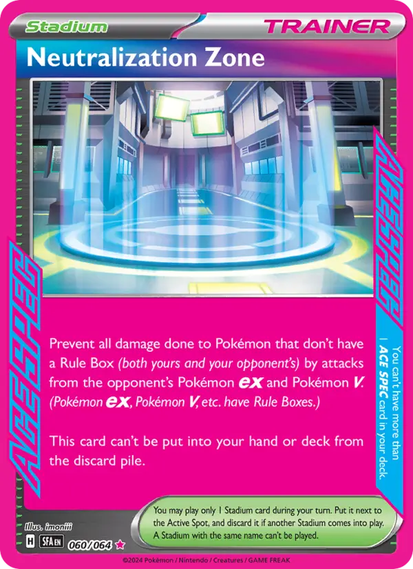 (#060/064) Neutralization Zone [Scarlet & Violet: Shrouded Fable]