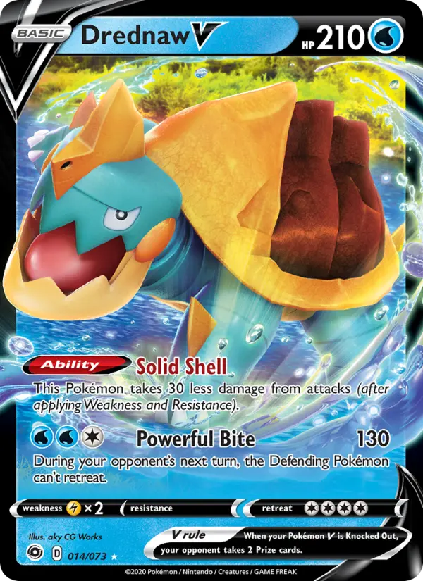 (#014/073) Drednaw V [Sword & Shield: Champion's Path]