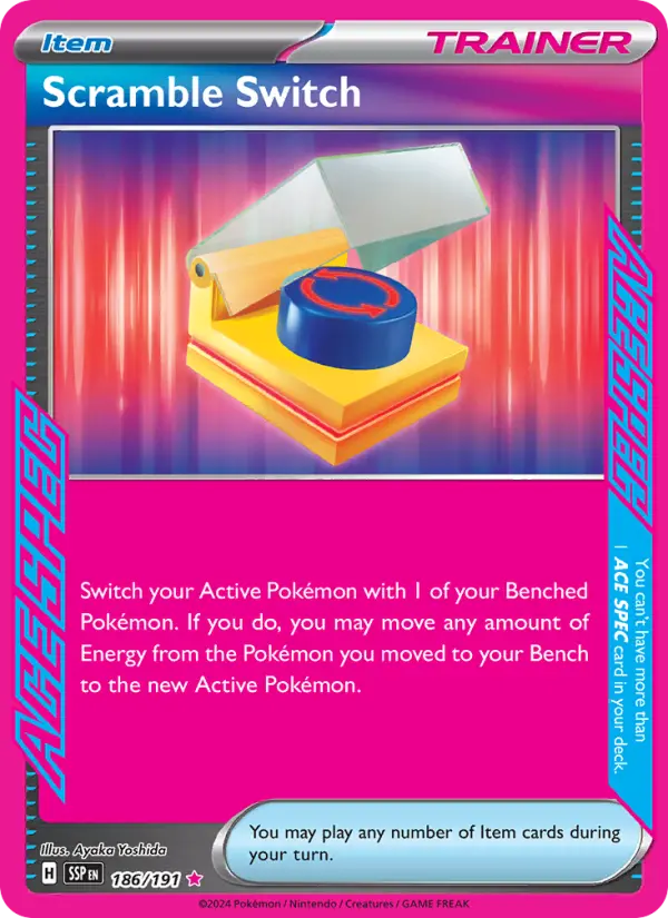 (#186/191) Scramble Switch [Scarlet & Violet: Surging Sparks]