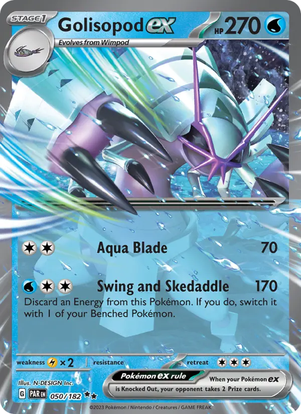 (#050/182) Golisopod ex [Scarlet & Violet: Paradox Rift]