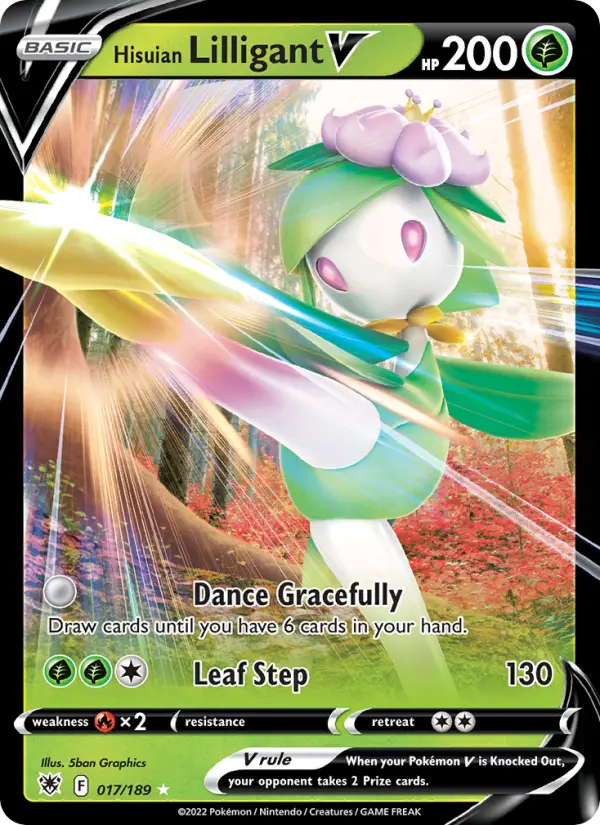 (#017/189) Hisuian Lilligant V [Sword & Shield: Astral Radiance]