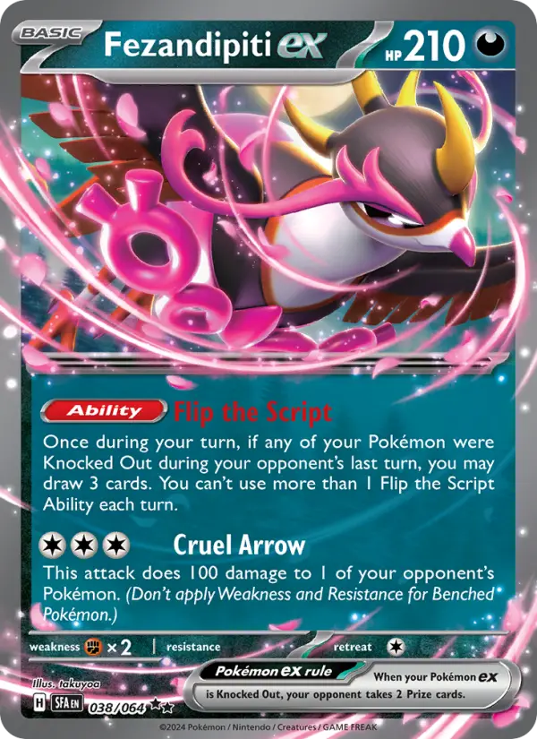 (#038/064) Fezandipiti ex [Scarlet & Violet: Shrouded Fable]