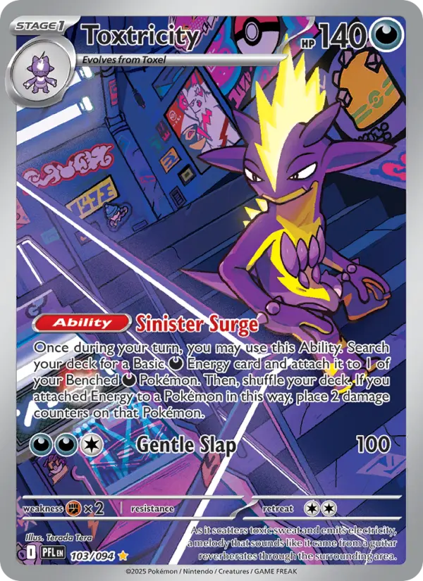 (#103/094) Toxtricity [Mega Evolutions: Phantasmal Flames]