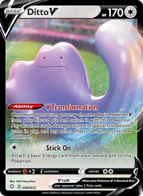(#050/072) Ditto V [Sword & Shield: Shining Fates]