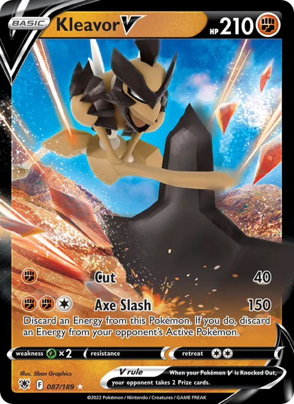 (#087/189) Kleavor V [Sword & Shield: Astral Radiance]