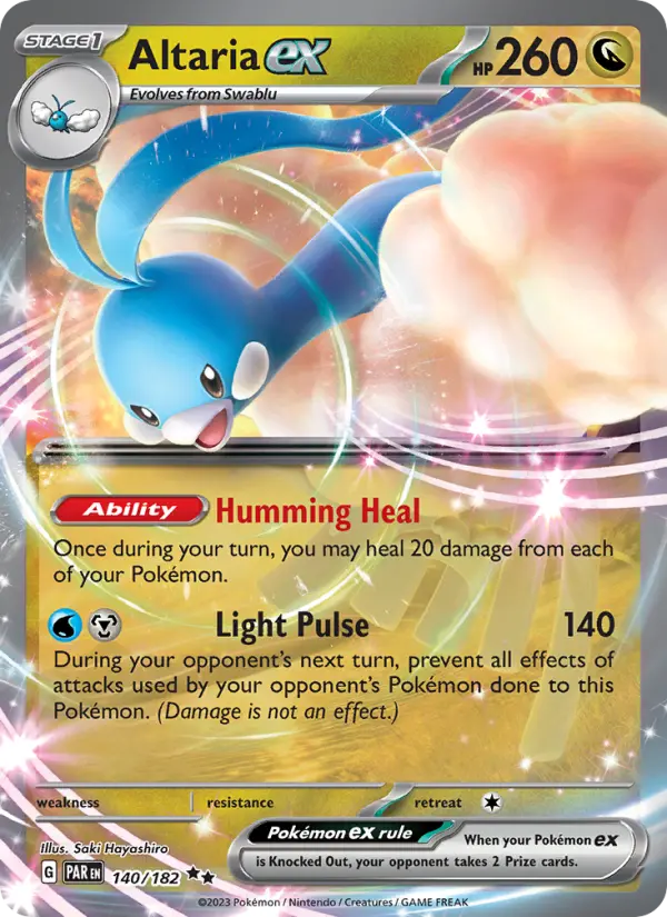 (#140/182) Altaria ex [Scarlet & Violet: Paradox Rift]
