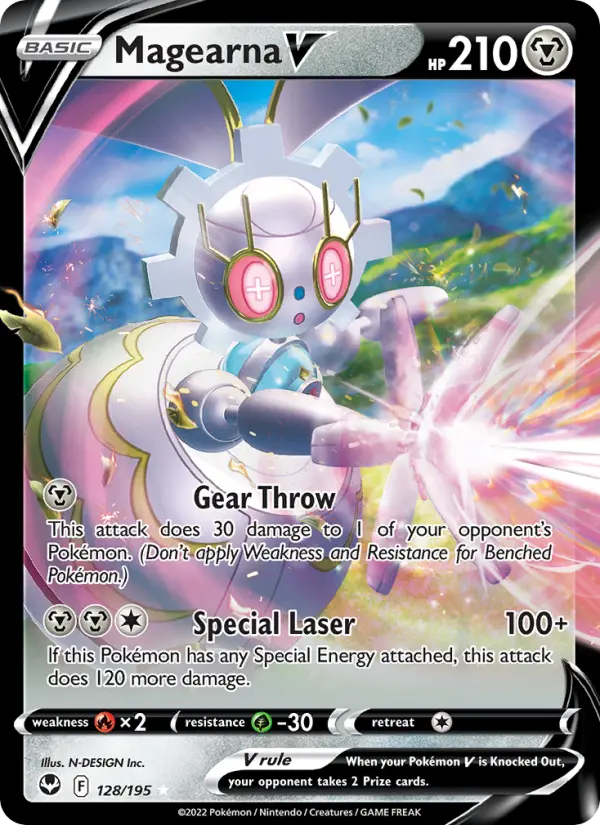 (#128/195) Magearna V [Sword & Shield: Silver Tempest]