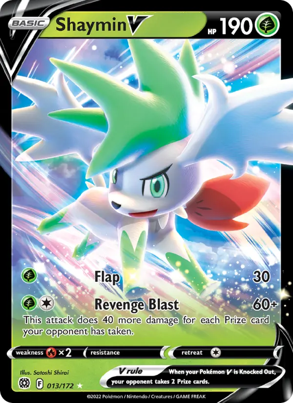 (#013/172) Shaymin V [Sword & Shield: Brilliant Stars]