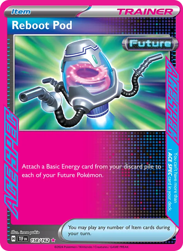 (#158/162) Reboot Pod [Scarlet & Violet: Temporal Forces]