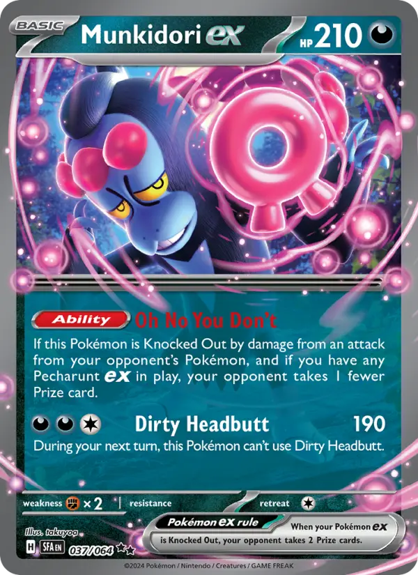 (#037/064) Munkidori ex [Scarlet & Violet: Shrouded Fable]