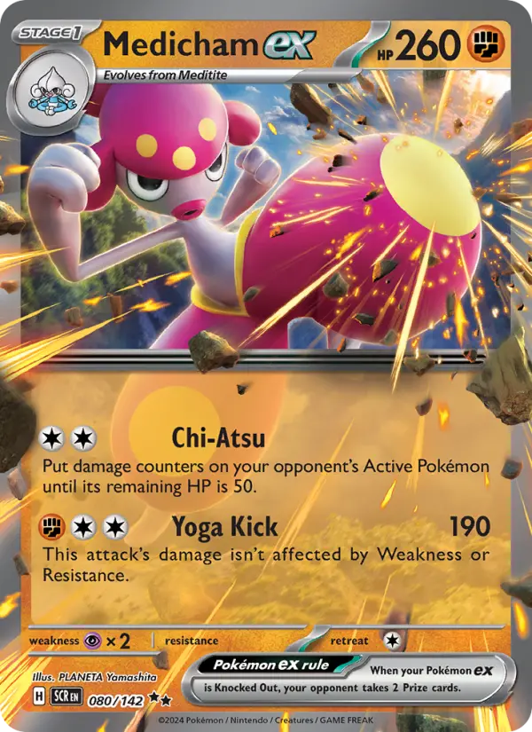 (#080/142) Medicham ex [Scarlet & Violet: Stellar Crown]