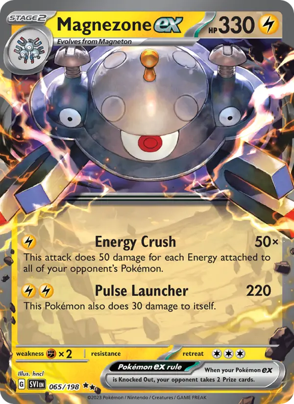 (#065/198) Magnezone ex [Scarlet & Violet: S&V Base Set]