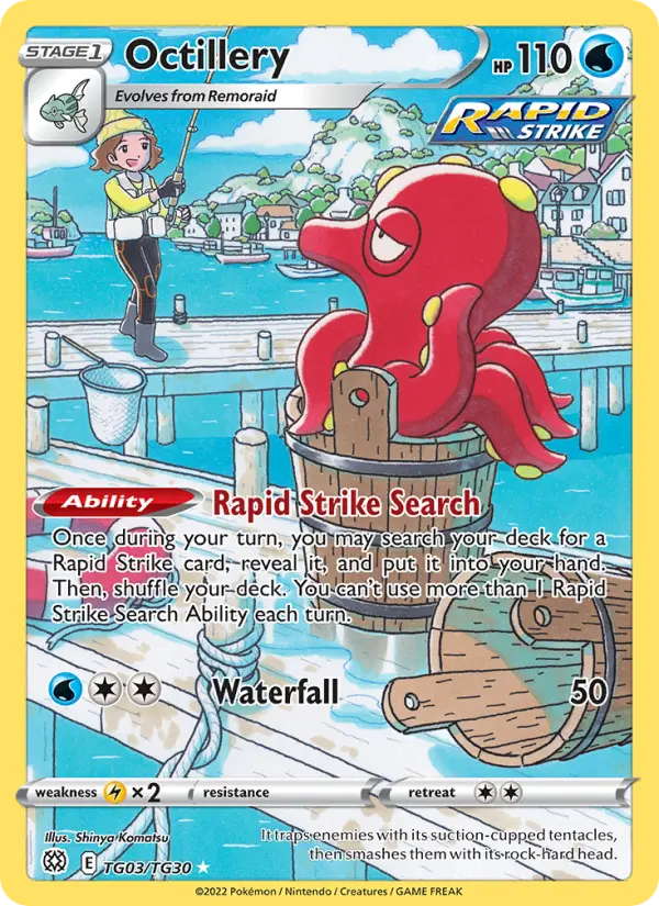 (#TG03/TG30) Octillery [Sword & Shield: Brilliant Stars]