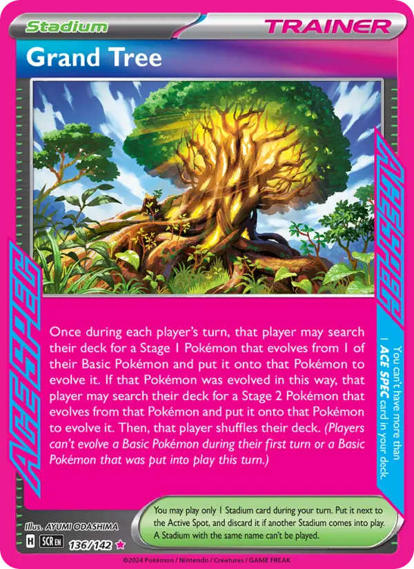 (#136/142) Grand Tree [Scarlet & Violet: Stellar Crown]