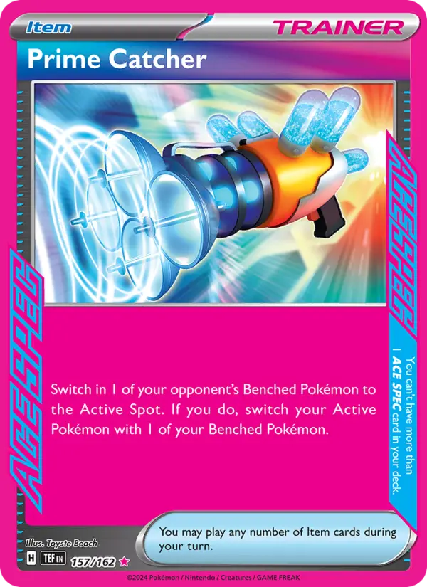 (#157/162) Prime Catcher [Scarlet & Violet: Temporal Forces]