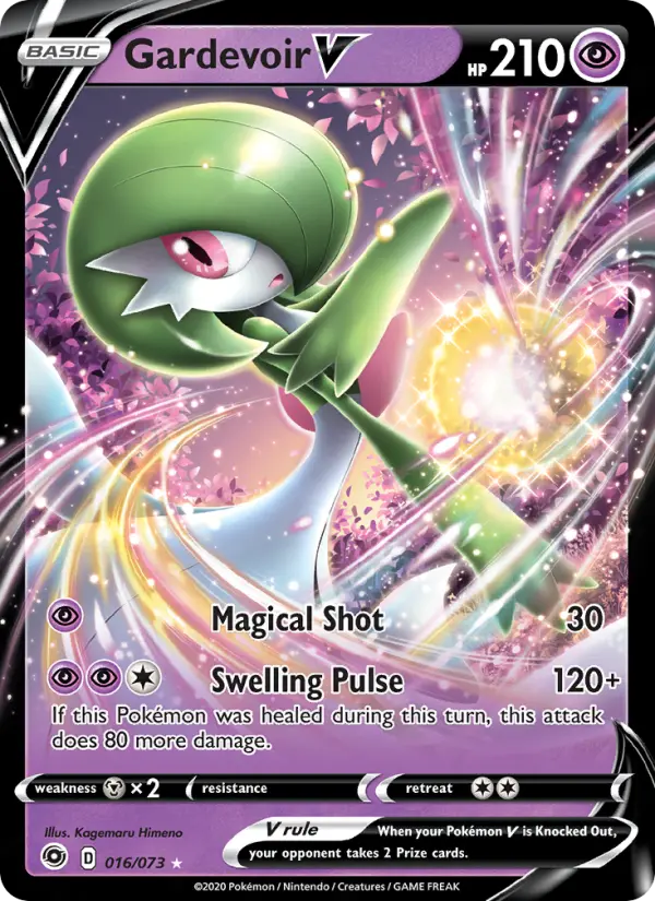(#016/073) Gardevoir V [Sword & Shield: Champion's Path]