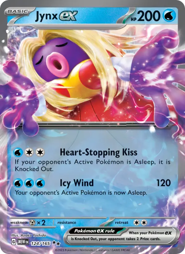 (#124/165) Jynx ex [Scarlet & Violet: 151]