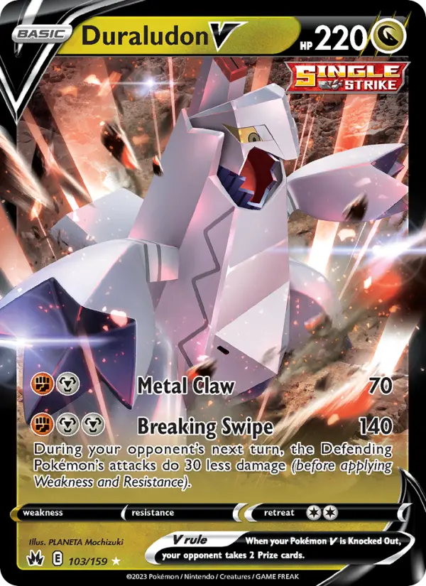 (#103/159) Duraludon V [Sword & Shield: Crown Zenith]