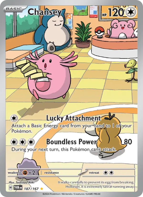 (#187/167) Chansey [Scarlet & Violet: Twilight Masquerade]