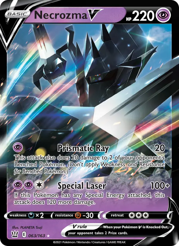 (#063/163) Necrozma V [Sword & Shield: Battle Styles]