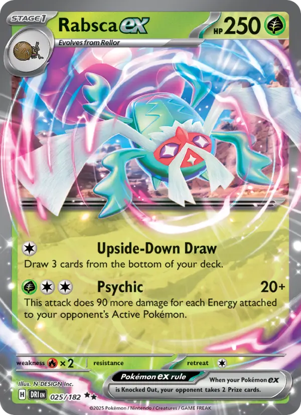 (#025/182) Rabsca ex [Scarlet & Violet: Destined Rivals]