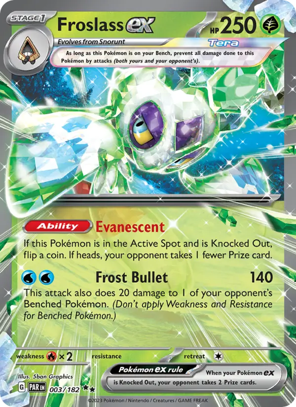 (#003/182) Froslass ex [Scarlet & Violet: Paradox Rift]