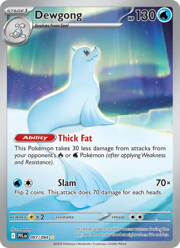 (#097/094) Dewgong [Mega Evolutions: Phantasmal Flames]