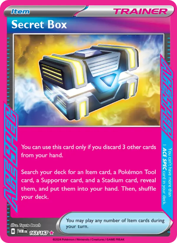 (#163/167) Secret Box [Scarlet & Violet: Twilight Masquerade]