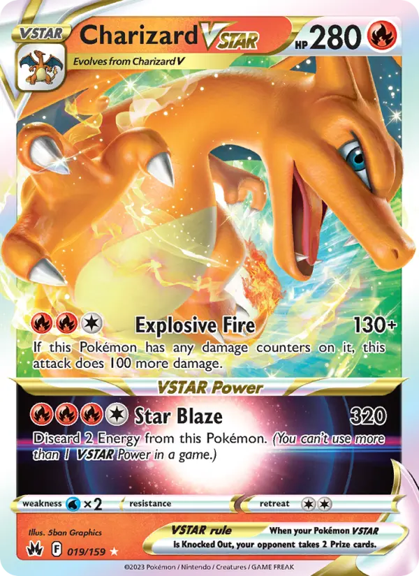 (#019/159) Charizard VSTAR [Sword & Shield: Crown Zenith]