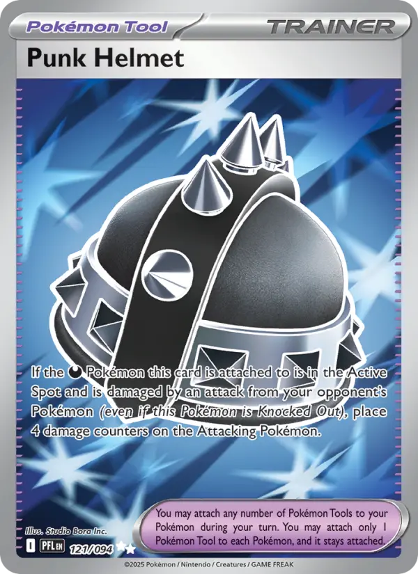 (#121/094) Punk Helmet [Mega Evolutions: Phantasmal Flames]