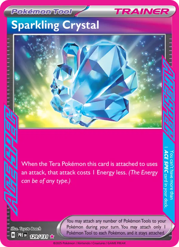 (#129/131) Sparkling Crystal [Scarlet & Violet: Prismatic Evolutions]