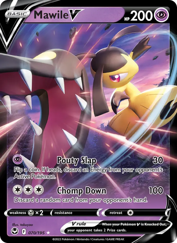 (#070/195) Mawile V [Sword & Shield: Silver Tempest]