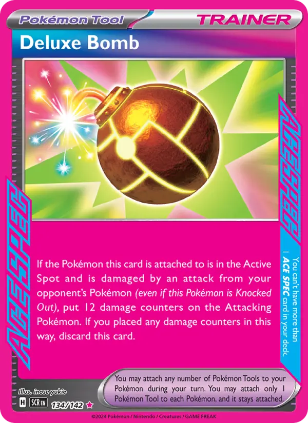 (#134/142) Deluxe Bomb [Scarlet & Violet: Stellar Crown]