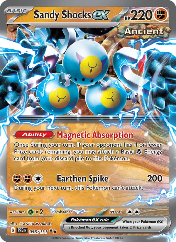 (#056/131) Sandy Shocks ex [Scarlet & Violet: Prismatic Evolutions]
