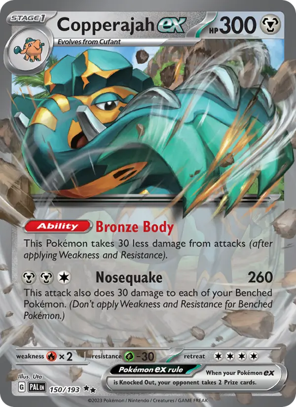 (#150/193) Copperajah ex [Scarlet & Violet: Paldea Evolved]