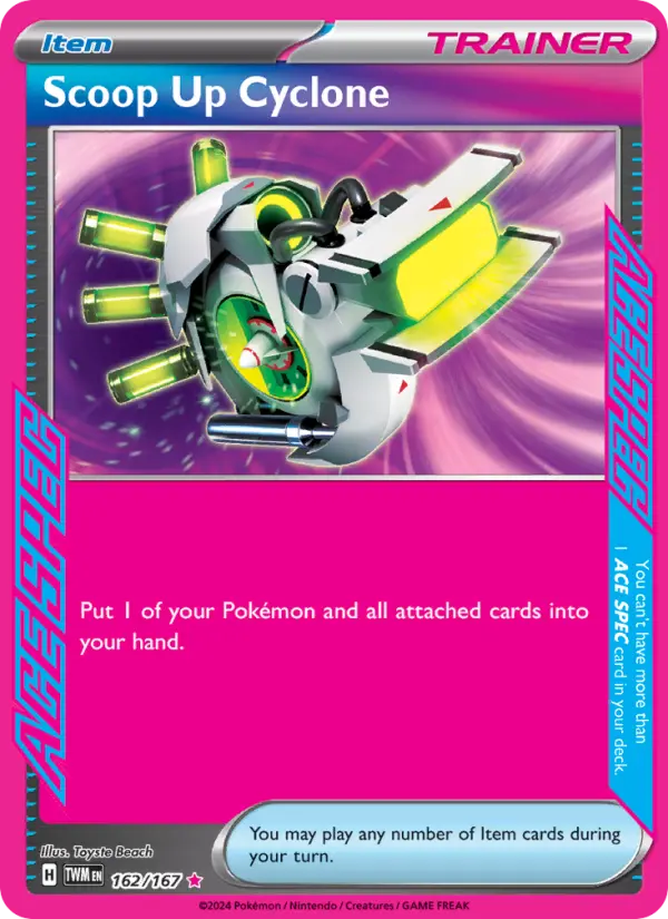 (#162/167) Scoop Up Cyclone [Scarlet & Violet: Twilight Masquerade]
