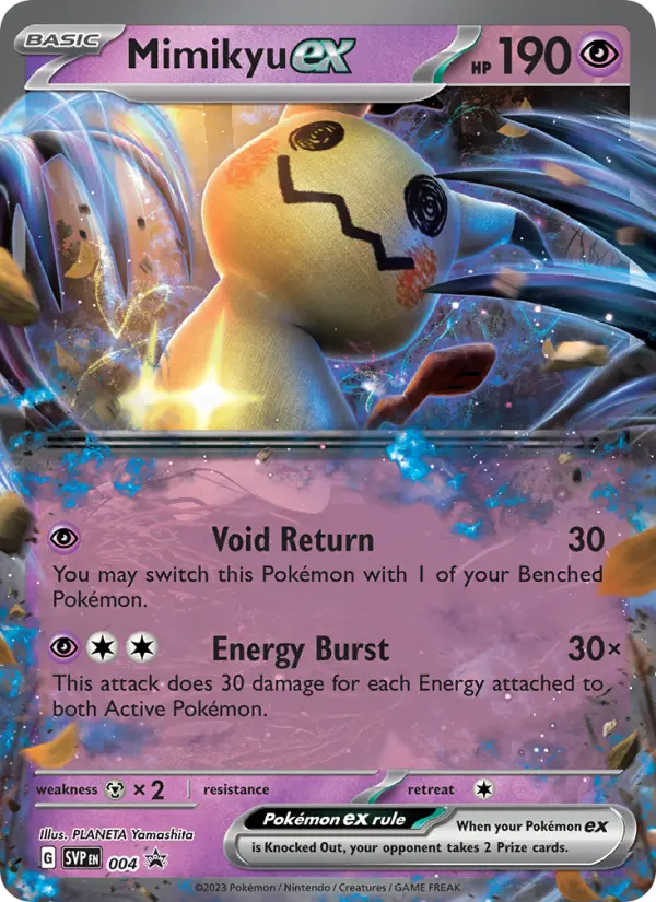 (#004) Mimikyu ex [Scarlet & Violet: Black Star Promos]