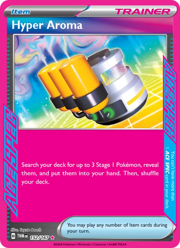 (#152/167) Hyper Aroma [Scarlet & Violet: Twilight Masquerade]