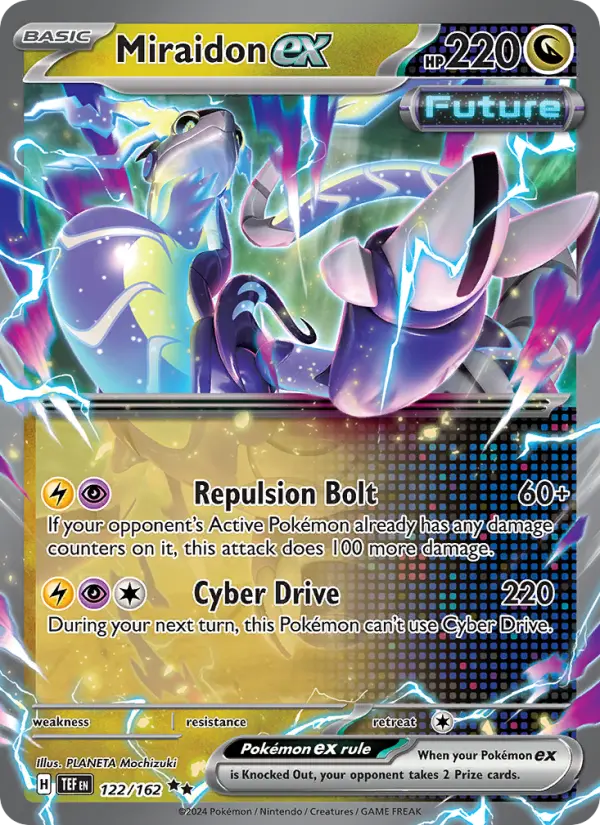 (#122/162) Miraidon ex [Scarlet & Violet: Temporal Forces]