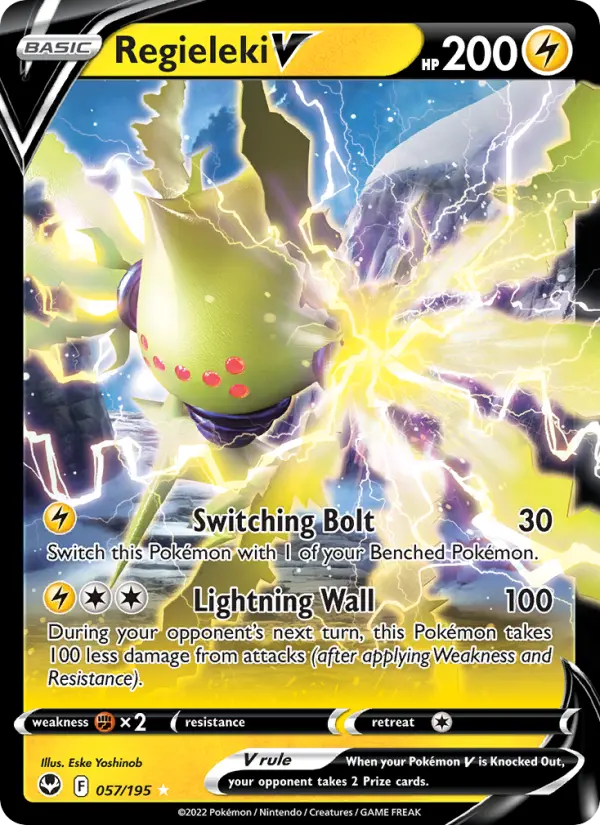 (#057/195) Regieleki V [Sword & Shield: Silver Tempest]