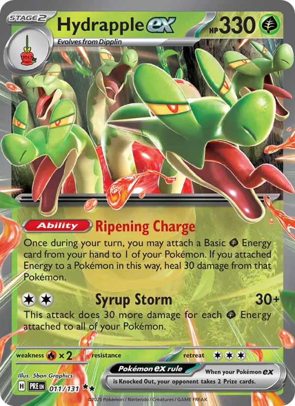 (#011/131) Hydrapple ex [Scarlet & Violet: Prismatic Evolutions]