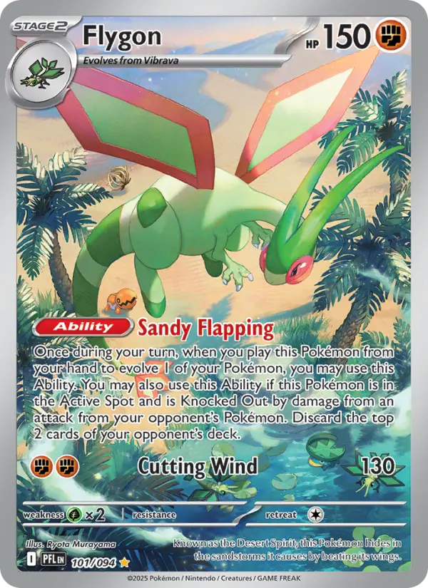 (#101/094) Flygon [Mega Evolutions: Phantasmal Flames]