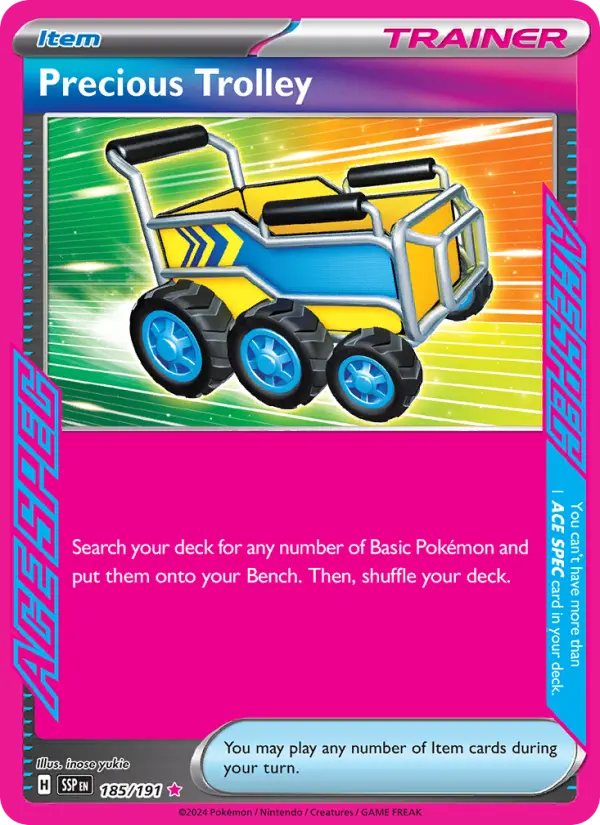 (#185/191) Precious Trolley [Scarlet & Violet: Surging Sparks]